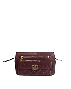Pocket Quilted Crossbody,Plum,Leather,Strap,DB,MPB0188,4